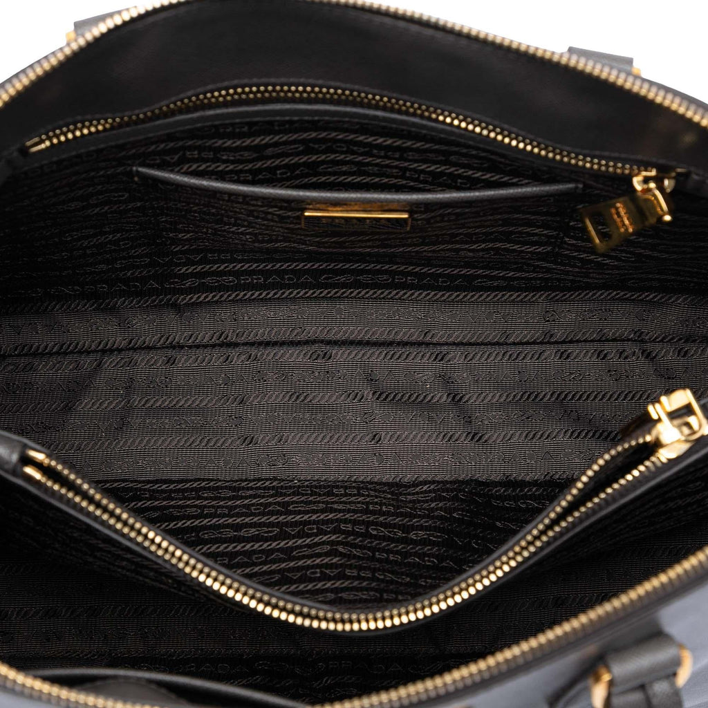 Prada Large Saffiano Lux Promenade Satchel