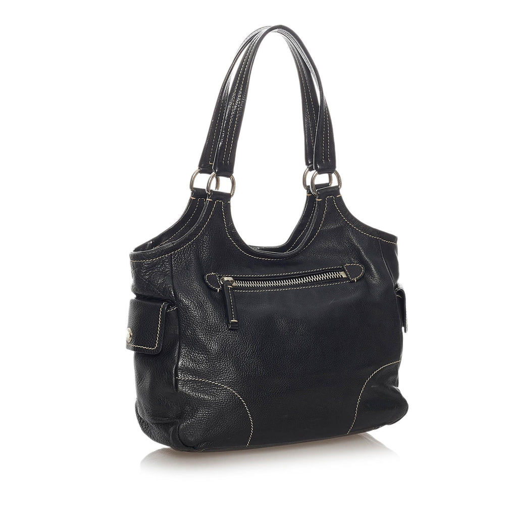 Prada Leather Shoulder Bag (SHG-28197)