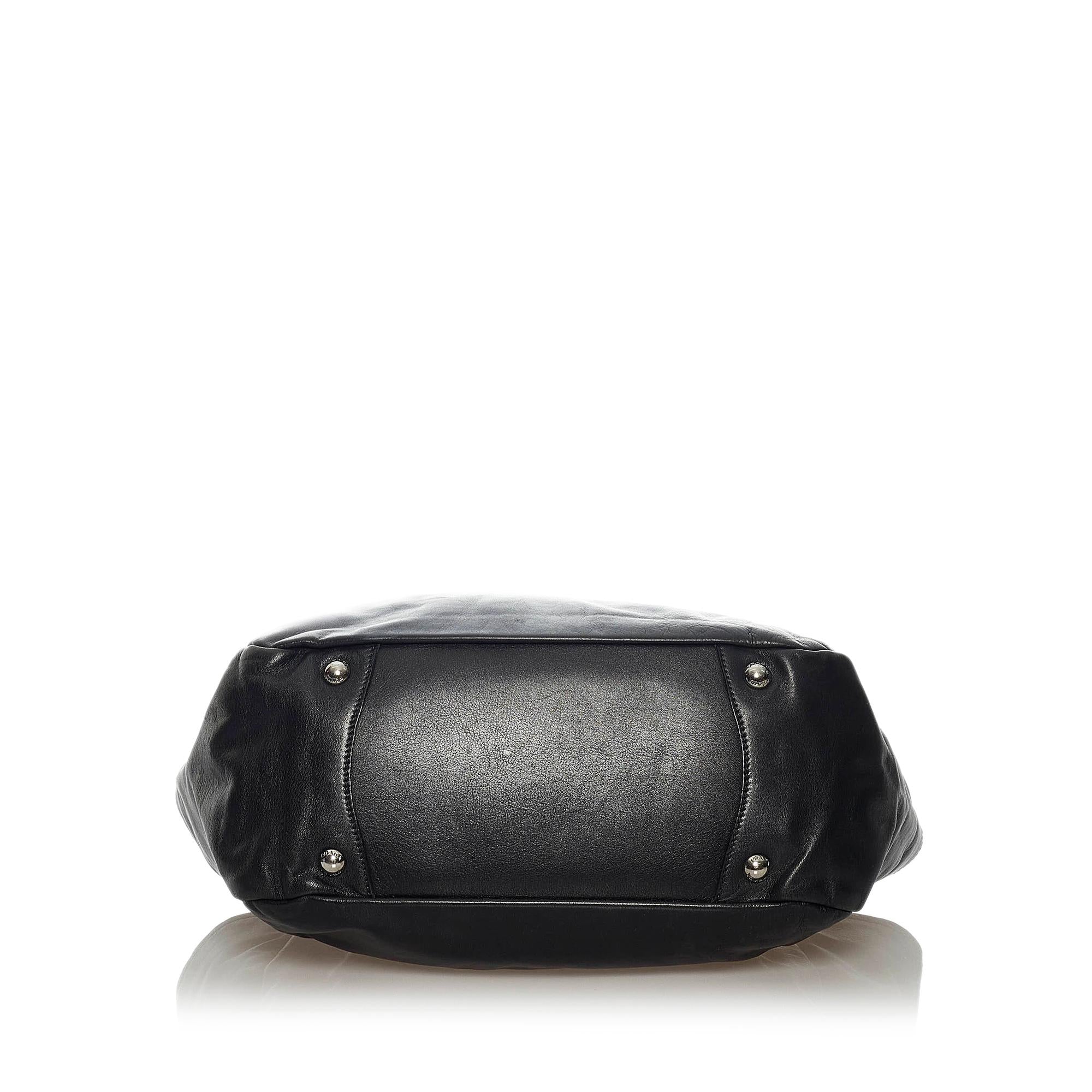 Prada Leather Shoulder Bag (SHG-29144)