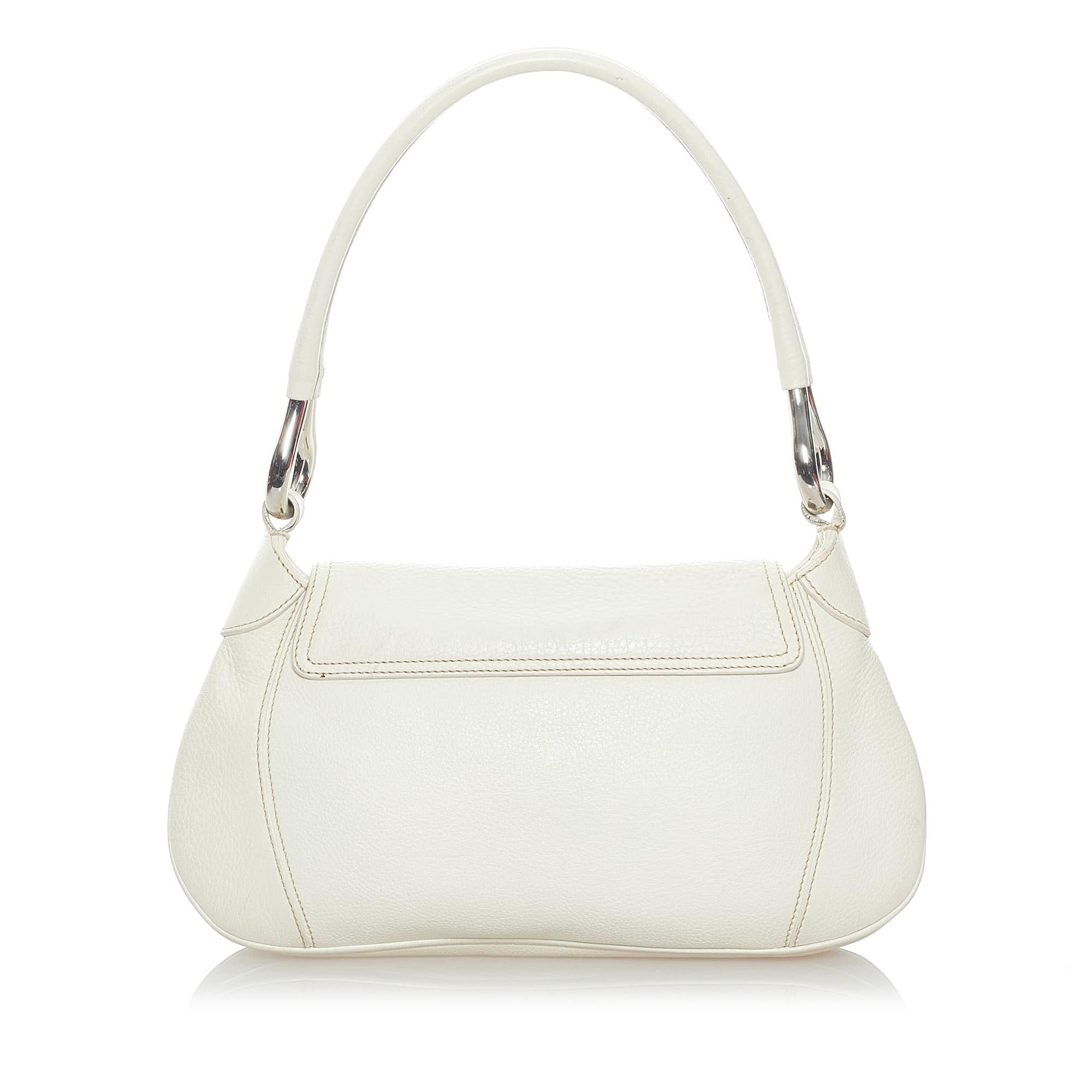 Prada Leather Shoulder Bag (SHG-32219)