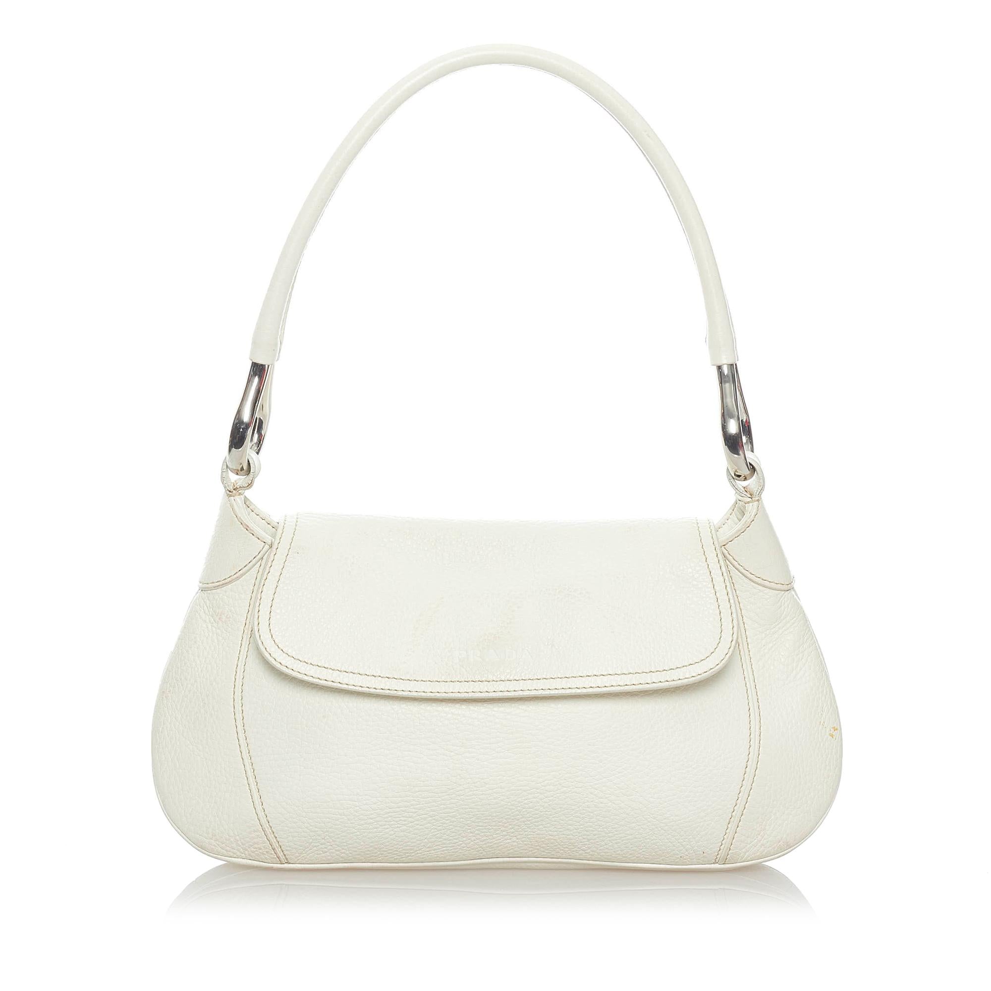 Prada Leather Shoulder Bag (SHG-32219)