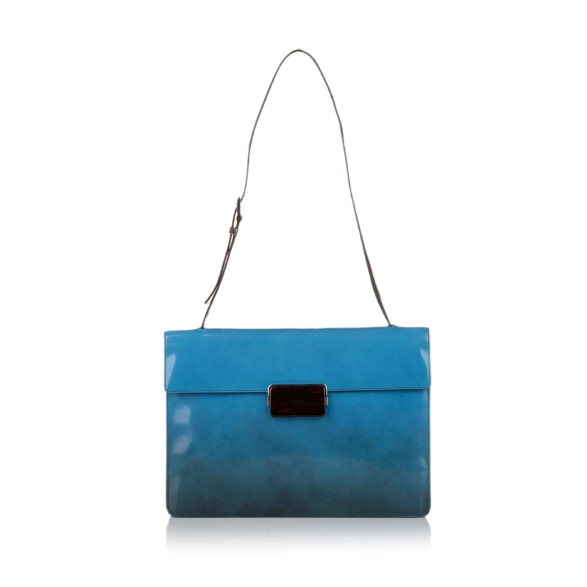 Prada Leather Shoulder Bag (SHG-32479)