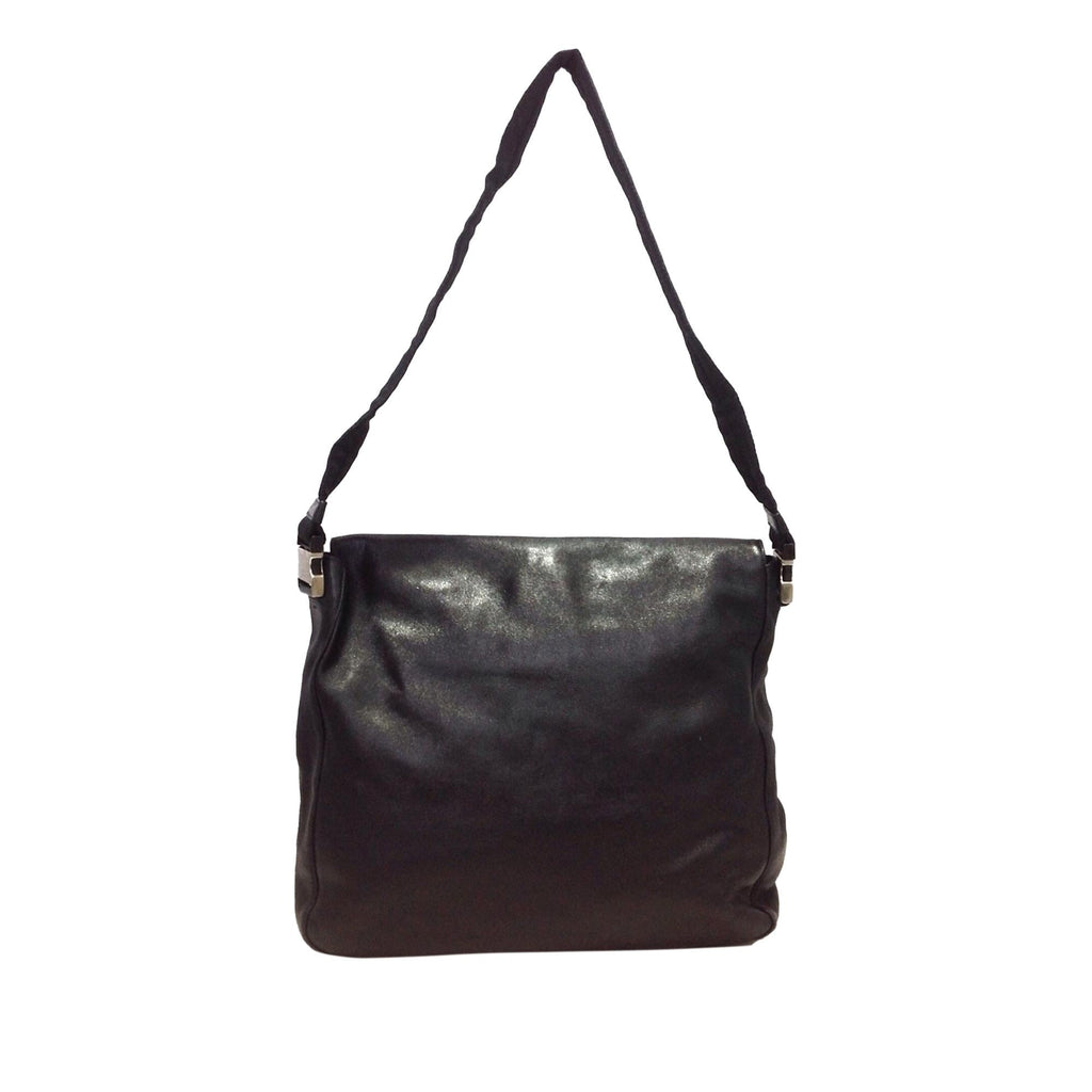 Prada Leather Shoulder Bag (SHG-AzQgSt)