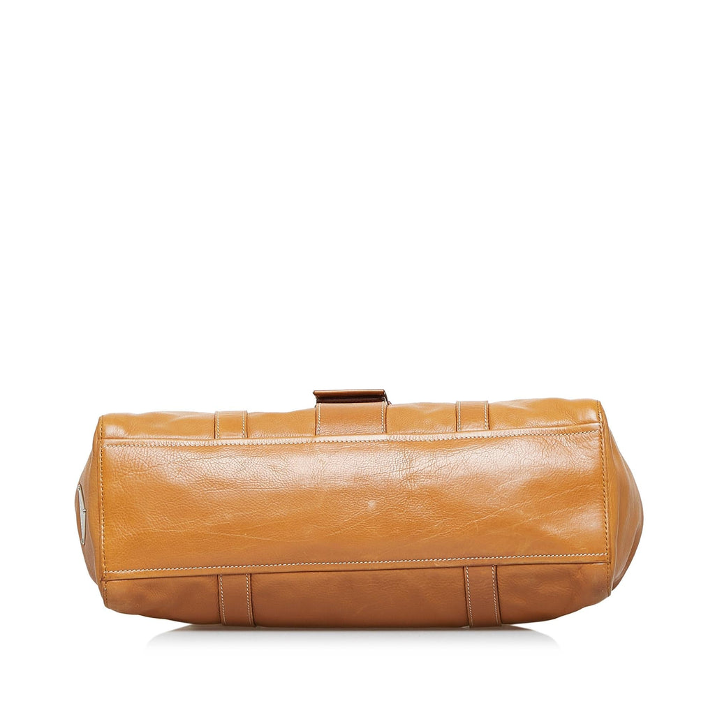 Prada Leather Shoulder Bag (SHG-hxTINg)