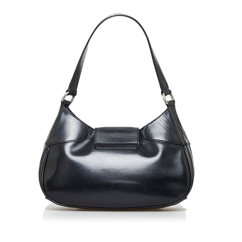 Prada Leather Shoulder Bag (SHG-qVuAcD)