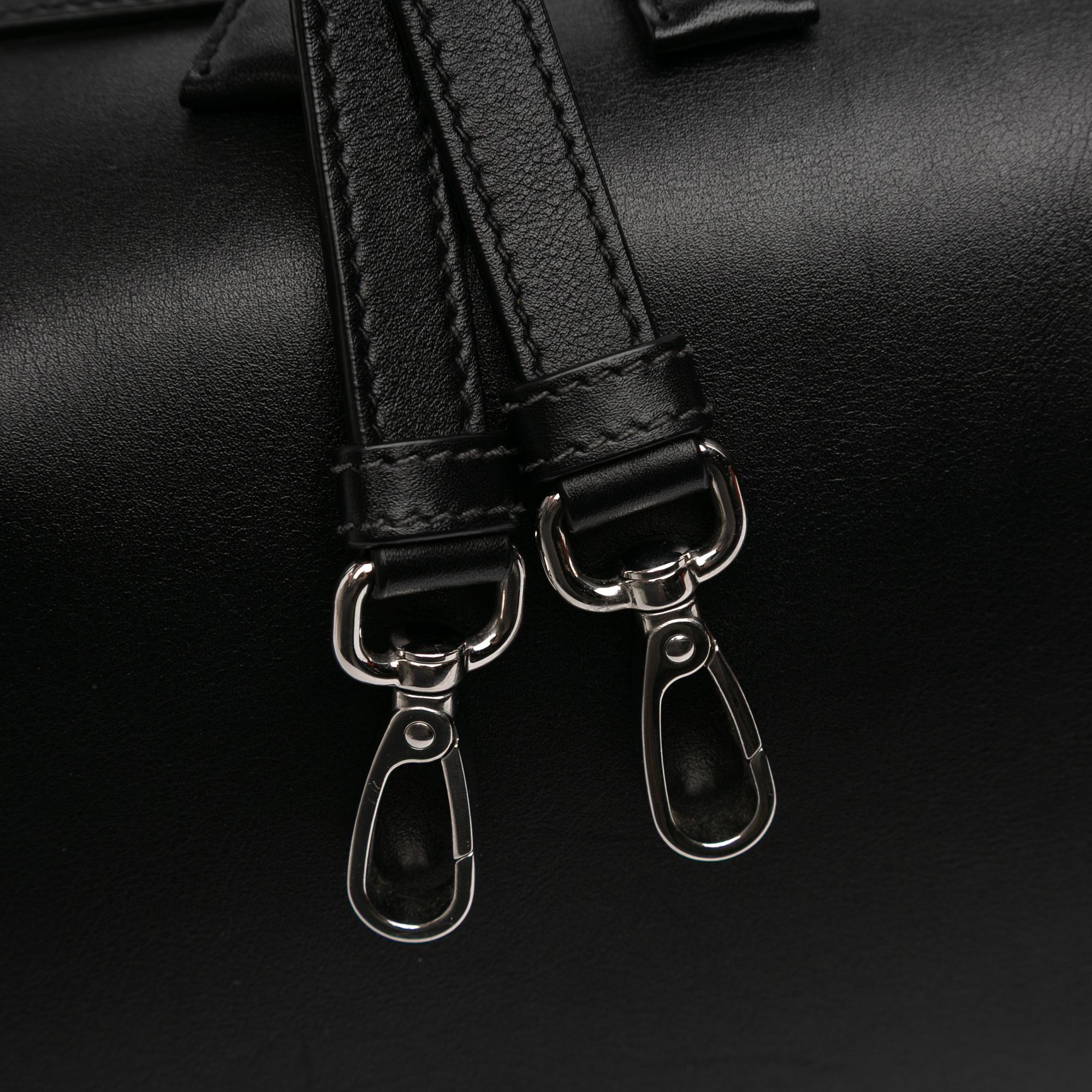 Prada Medium Brushed Leather Supernova Satchel