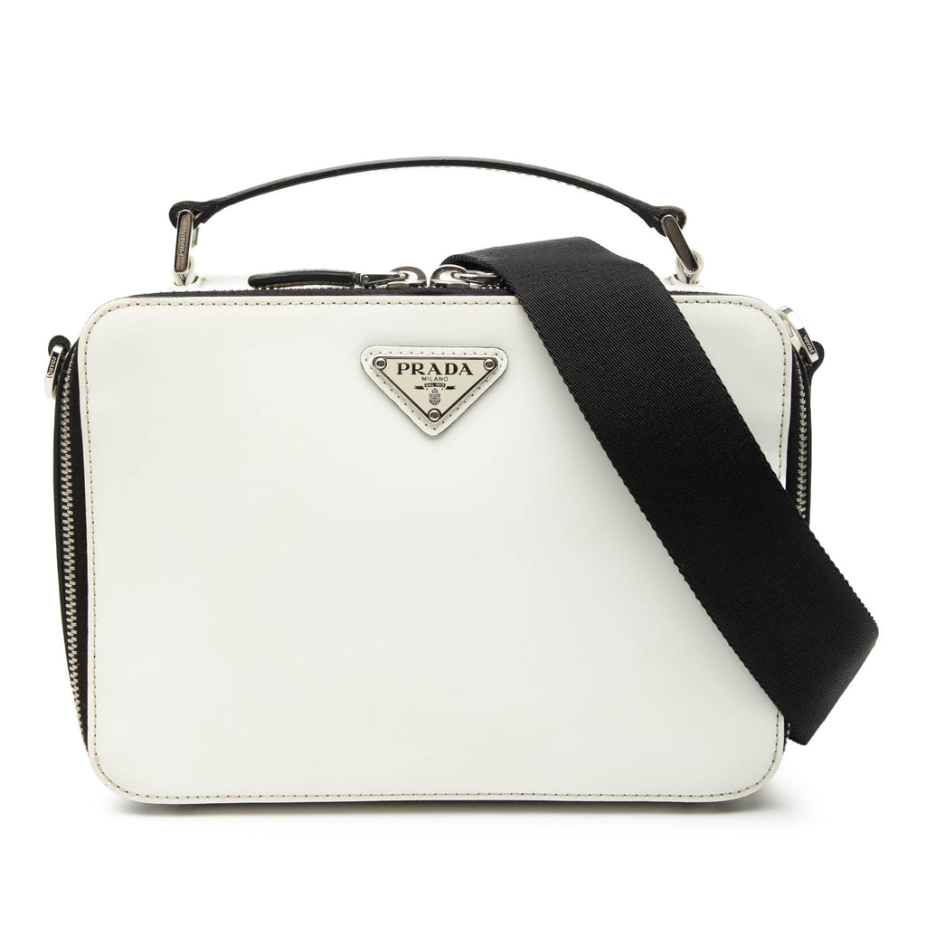 Prada Medium Saffiano Brique Satchel