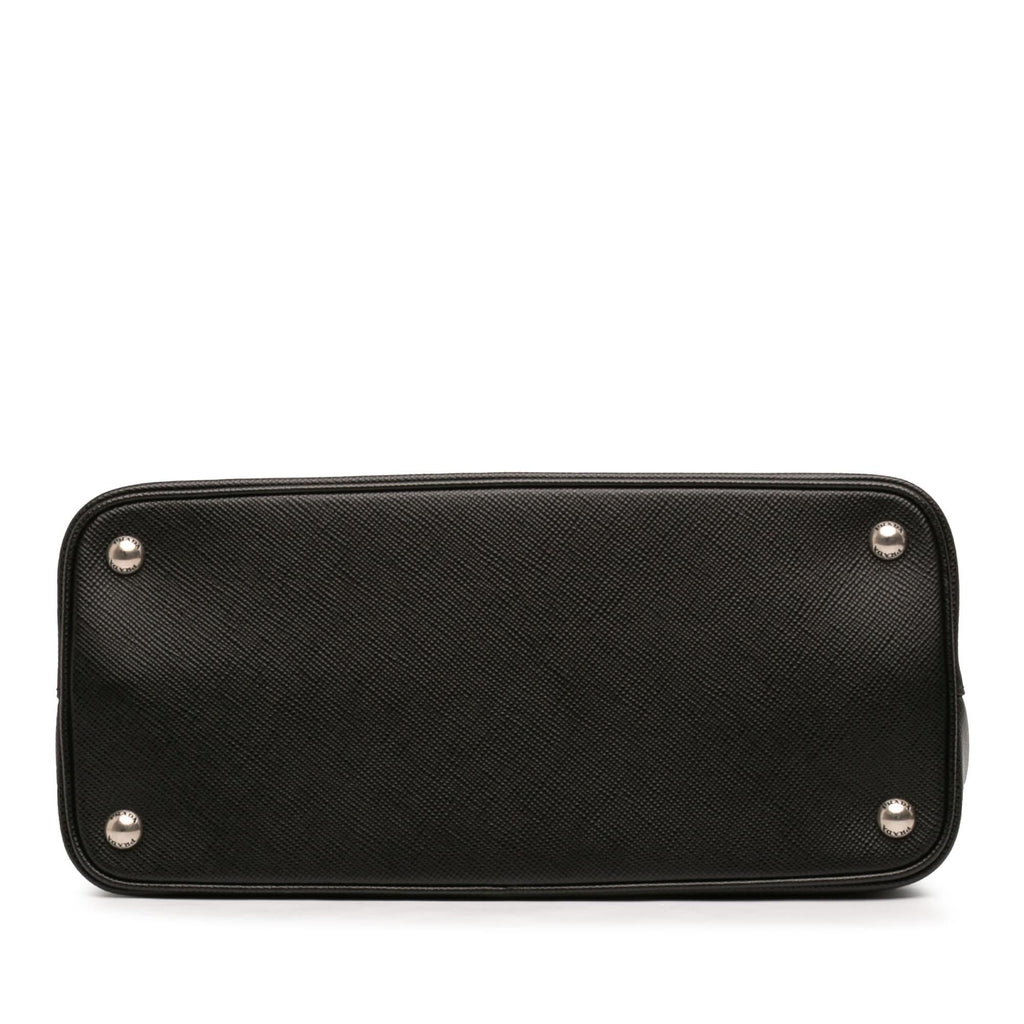 Prada Medium Saffiano Cuir Double Handle Satchel
