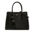Prada Medium Saffiano Cuir Double Handle Satchel