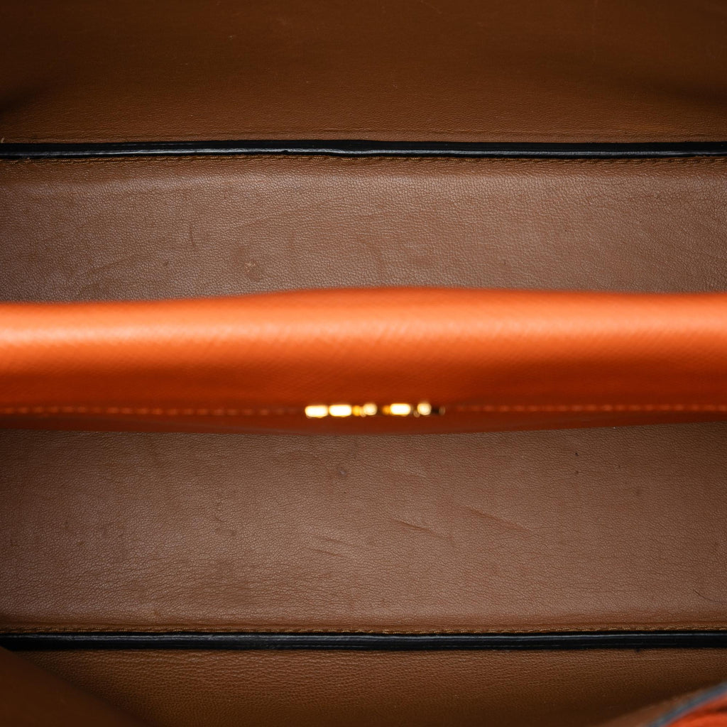 Prada Medium Saffiano Cuir Double Satchel