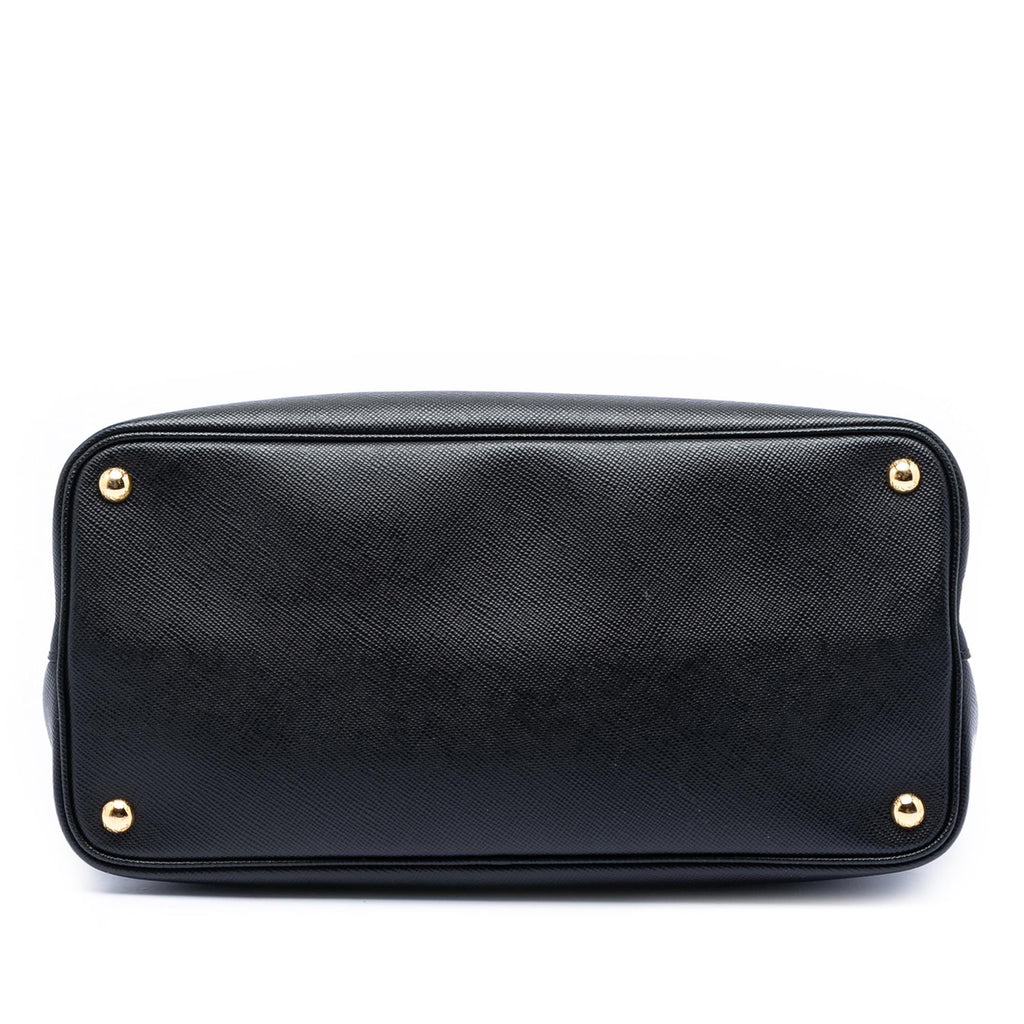 Prada Medium Saffiano Cuir Double Satchel