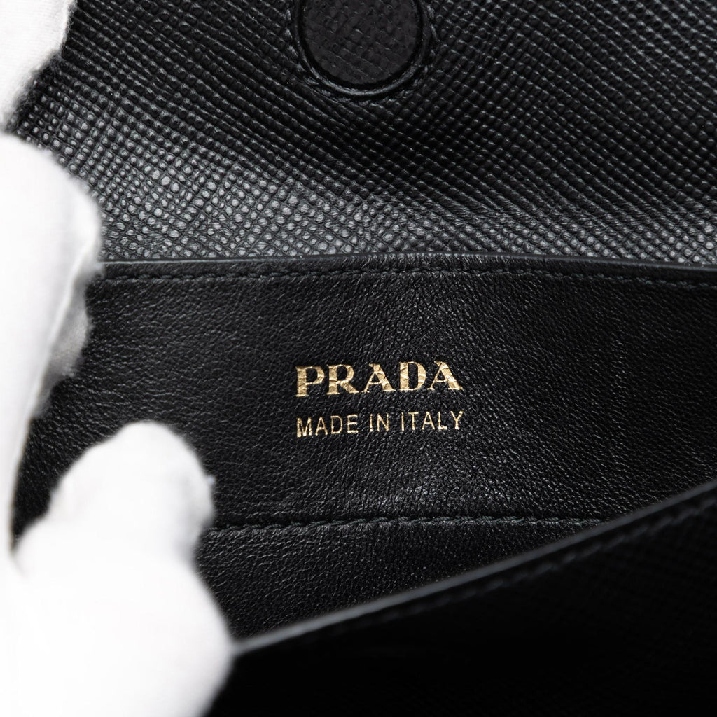 Prada Medium Saffiano Cuir Double Satchel