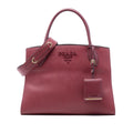 Prada Medium Saffiano Cuir Monochrome Top Handle Tote