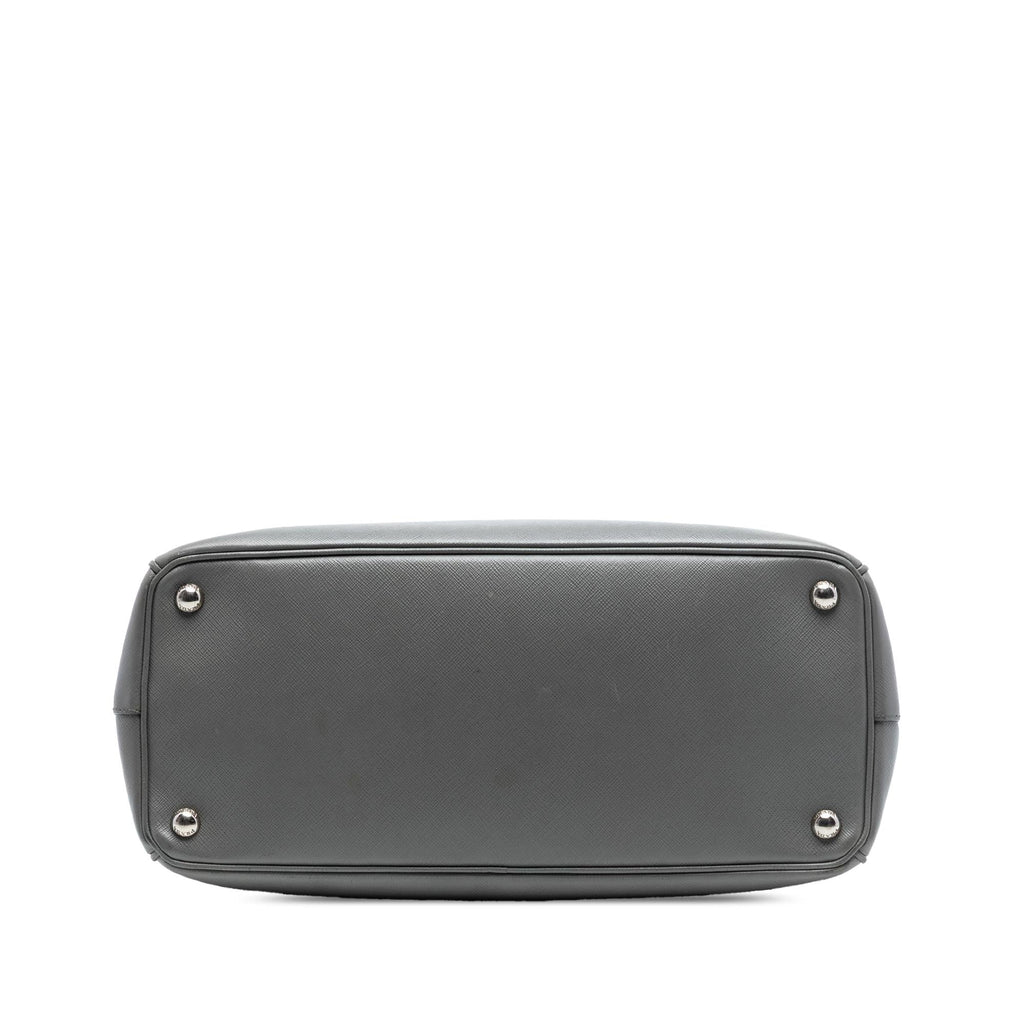 Prada Medium Saffiano Lux Galleria Double Zip Satchel