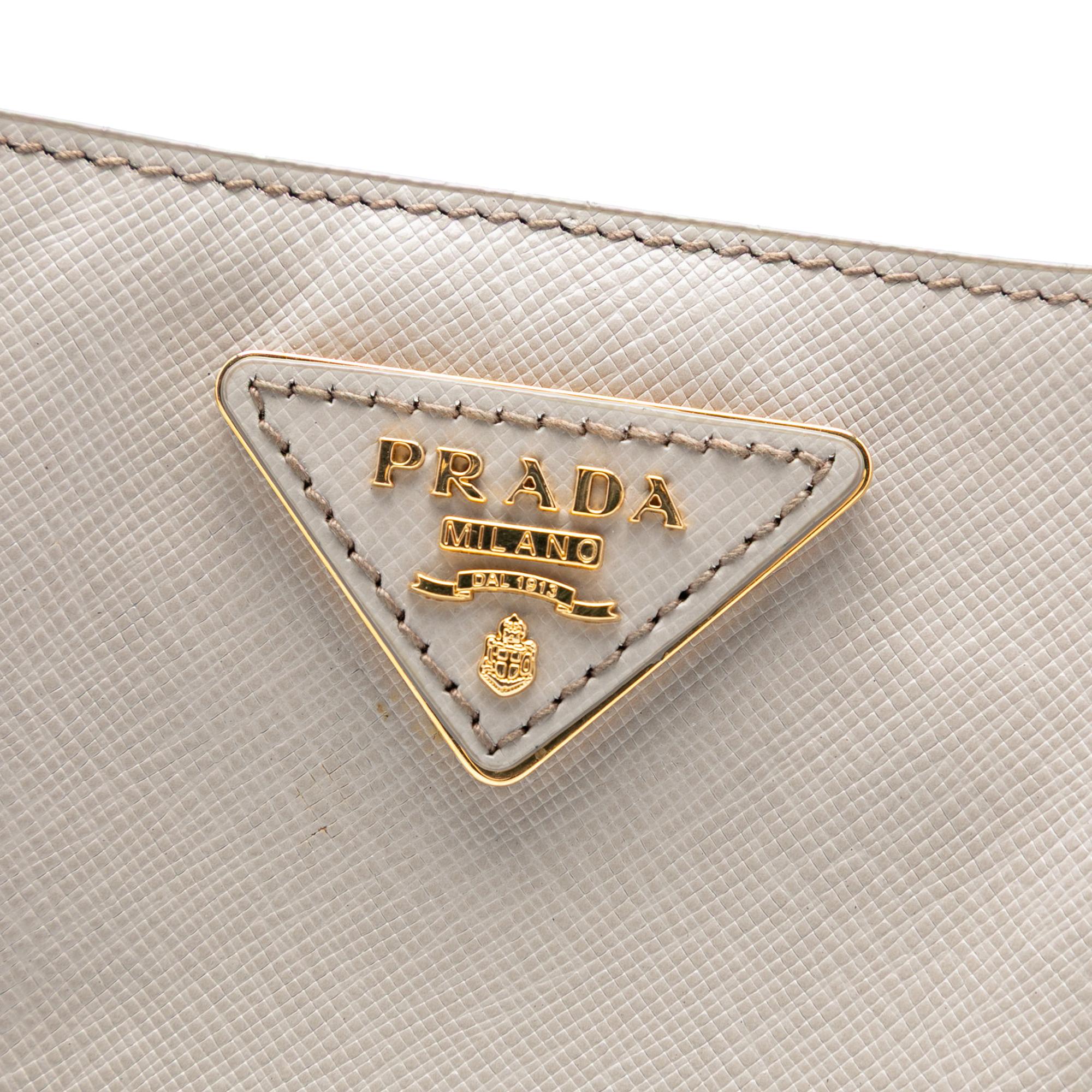 Prada Medium Saffiano Lux Galleria Satchel