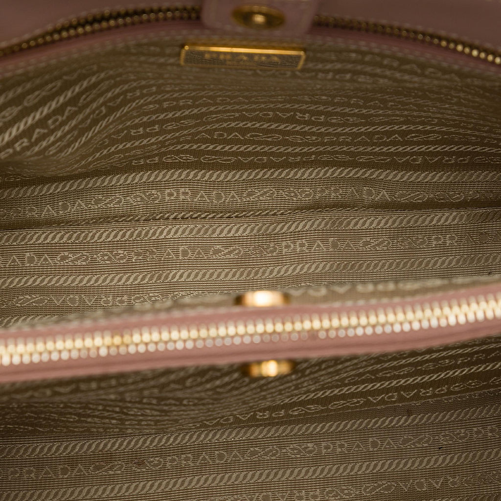Prada Medium Saffiano Lux Galleria Satchel