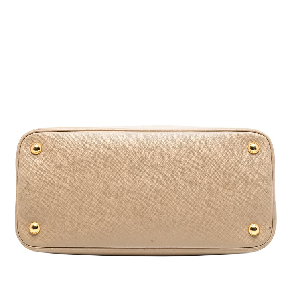 Prada Medium Saffiano Lux Open Promenade Satchel