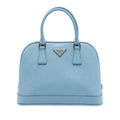 Prada Medium Saffiano Lux Open Promenade Satchel