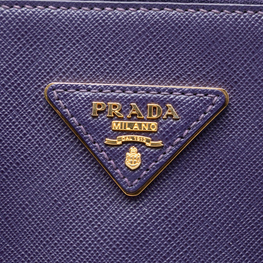 Prada Medium Saffiano Lux Promenade Satchel