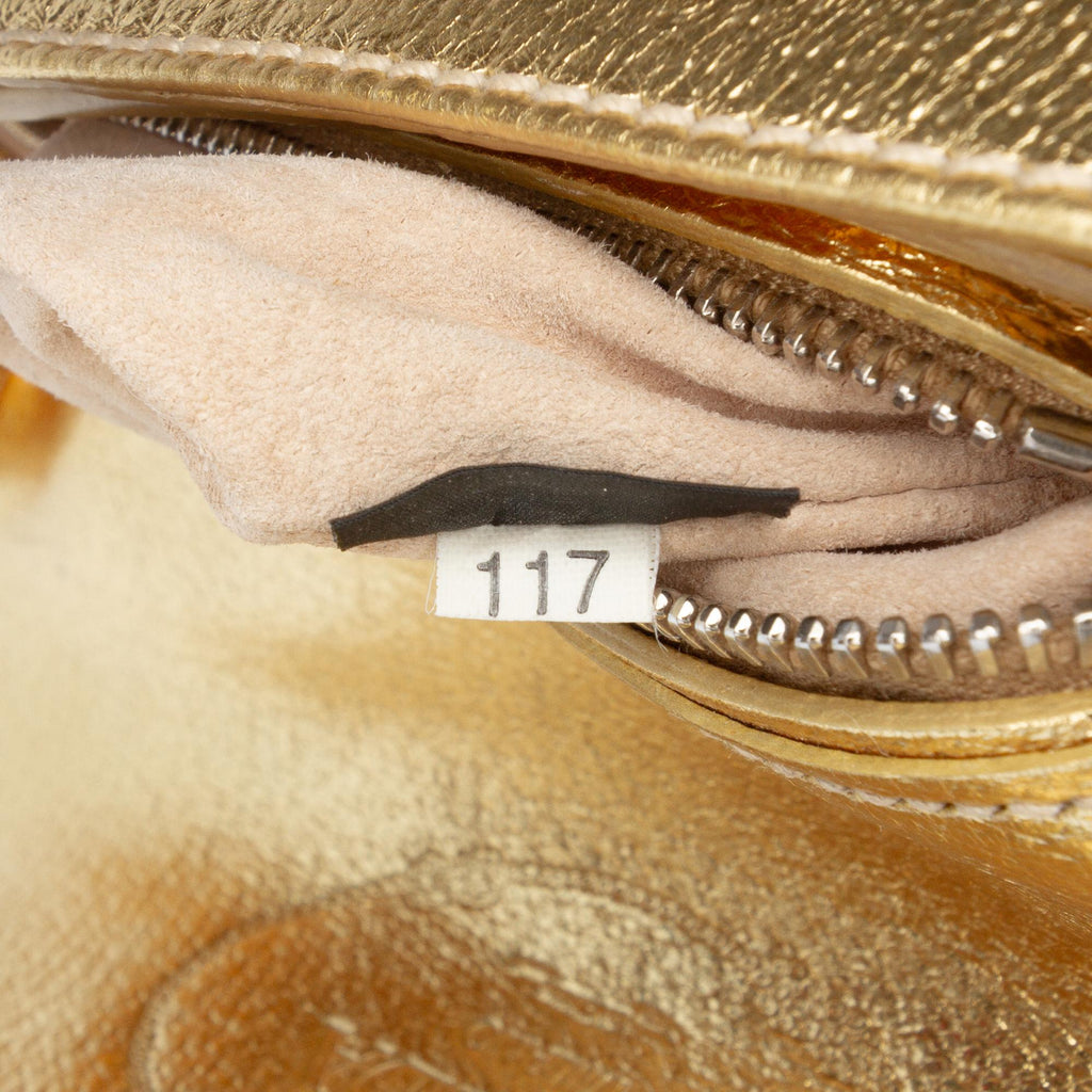 Prada Metallic Cinghiale Crossbody
