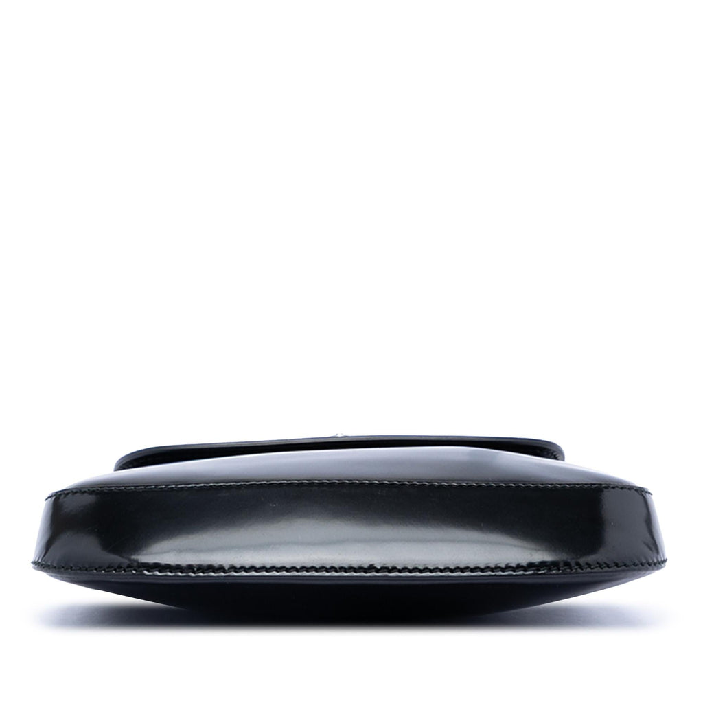 Prada Mini Brushed Leather Cleo Flap