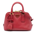Prada Mini Saffiano Lux Promenade Satchel