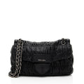 Prada Nappa Gaufre Chain Shoulder Bag
