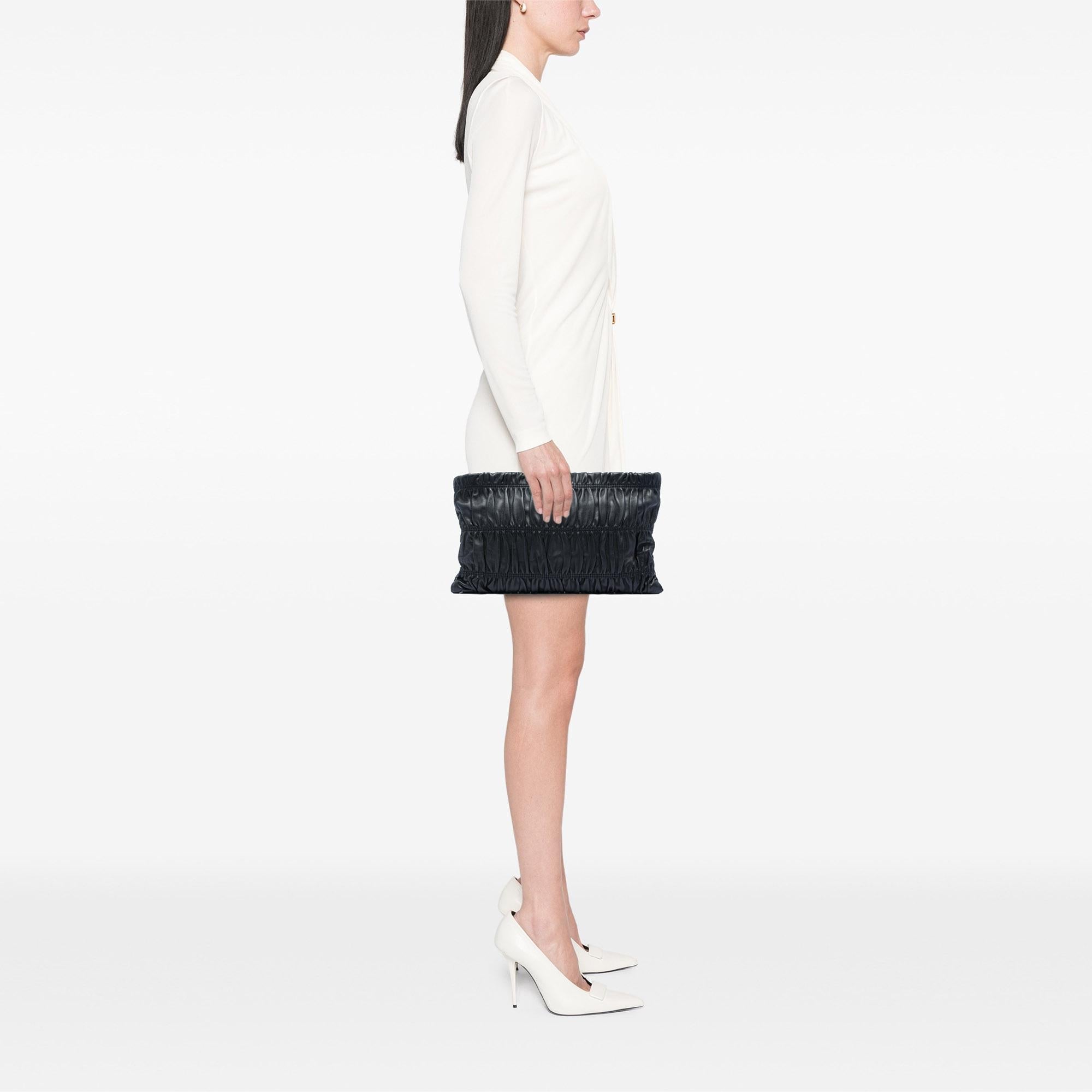 Prada Nappa Gaufre Clutch