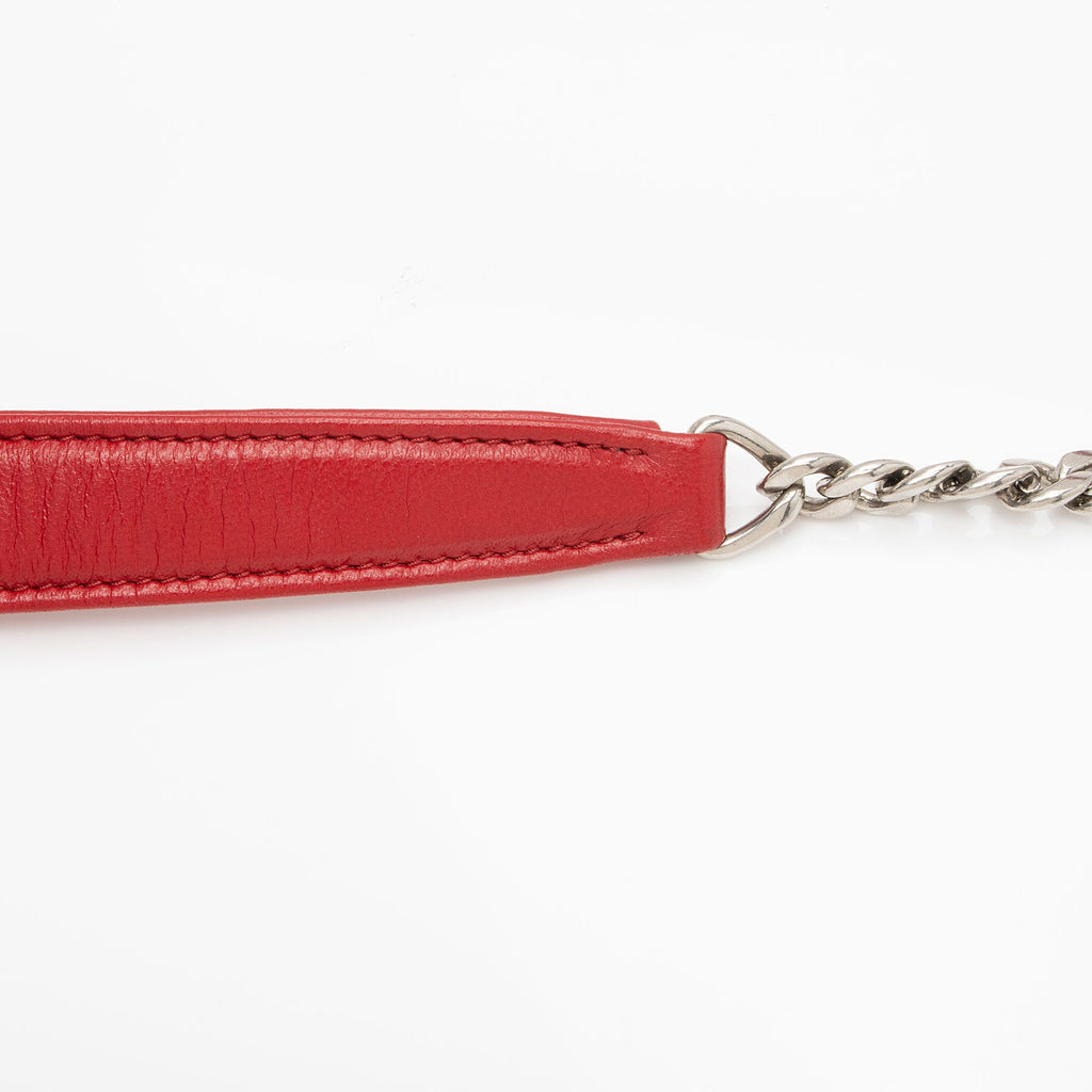 Prada Nappa Gaufre Leather Chain Flap Bag