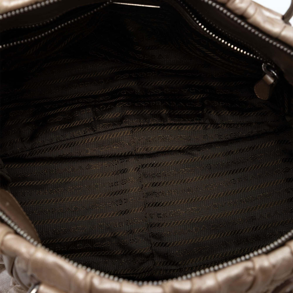 Prada Nappa Gaufre Satchel