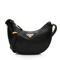 Prada Nappa Leather Arque Shoulder Bag (SHF-7Ggvwt)