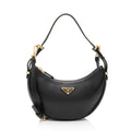 Prada Nappa Leather Arque Shoulder Bag