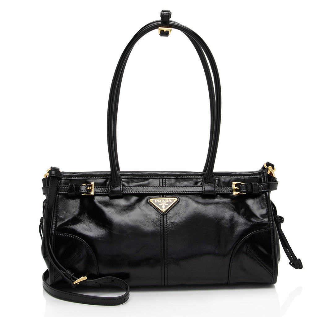 Prada Nappa Leather Medium Shoulder Bag (SHF-bsC8qL)