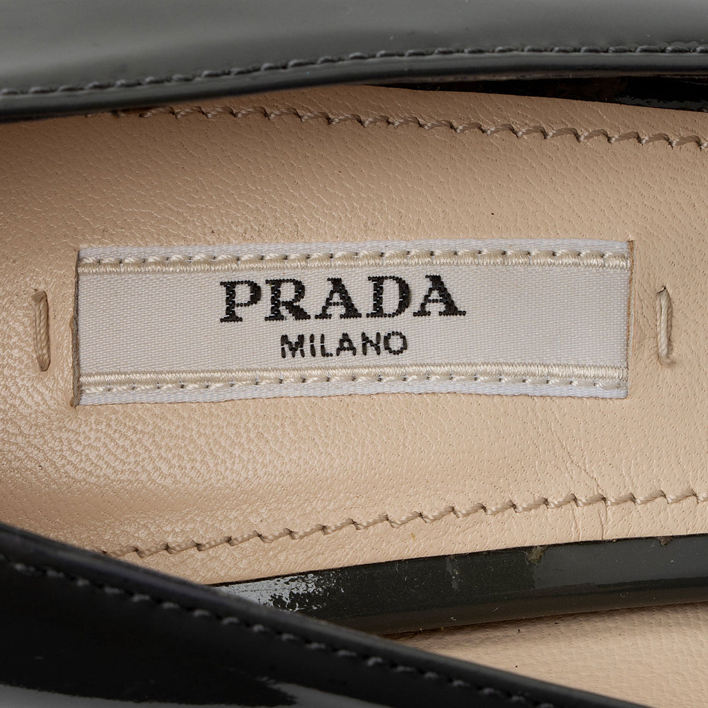 Prada Patent Leather Pumps - Size 7.5 / 37.5 (SHF-iVZkj8)