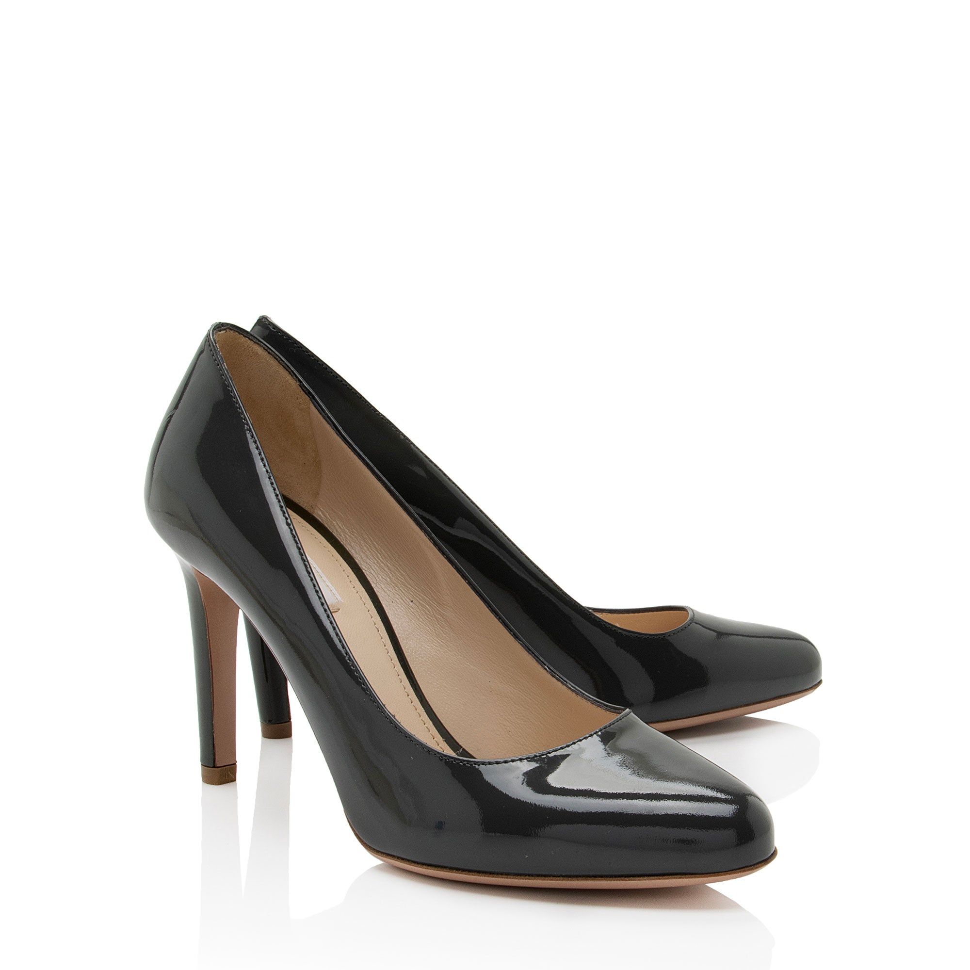 Prada Patent Leather Pumps - Size 7.5 / 37.5 (SHF-iVZkj8)