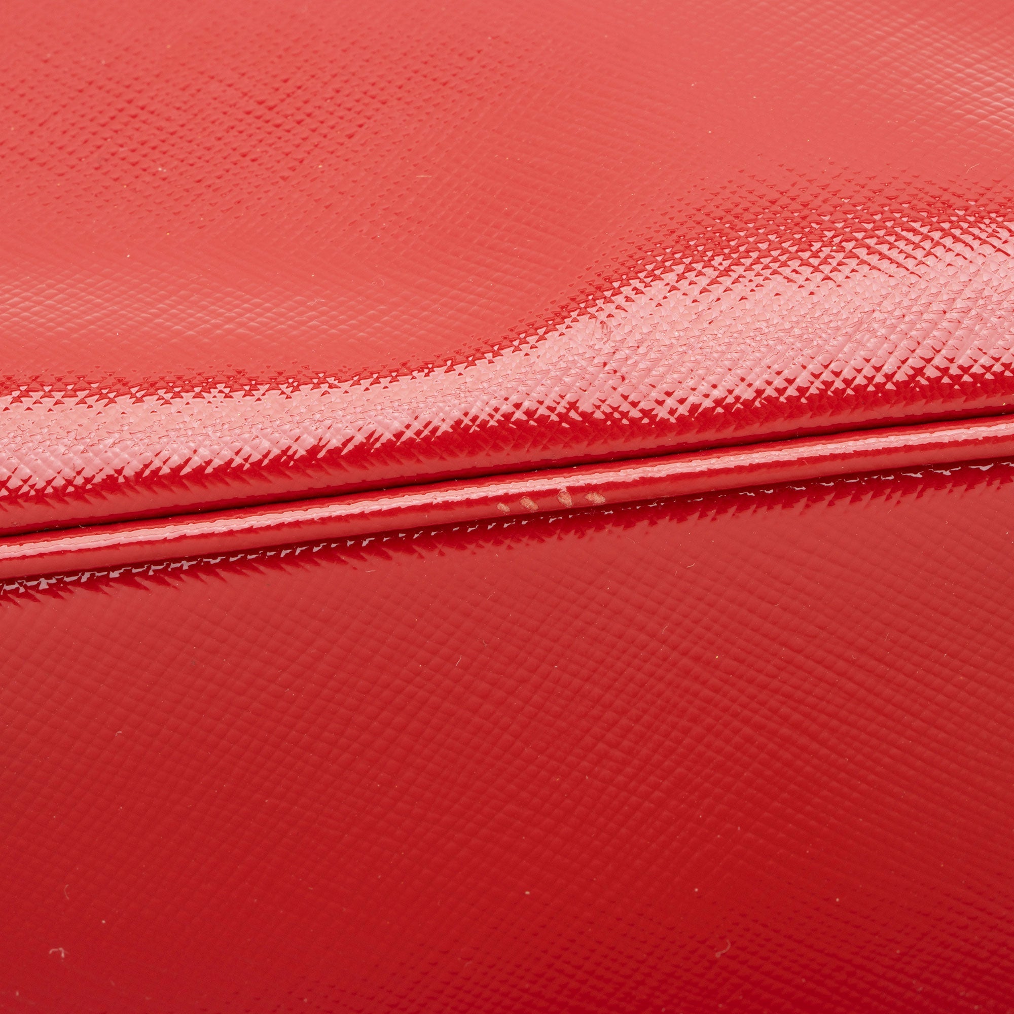 Prada Patent Saffiano Galleria Small Tote