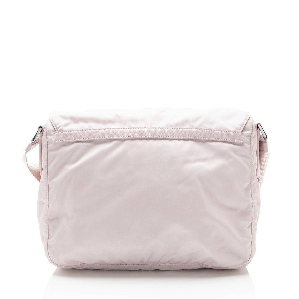 Prada Re-Nylon Double Buckle Messenger