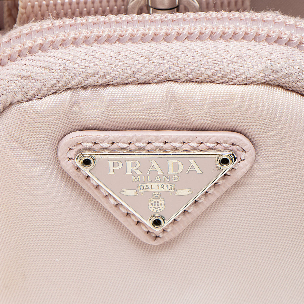 Prada Re-Nylon Double Buckle Messenger