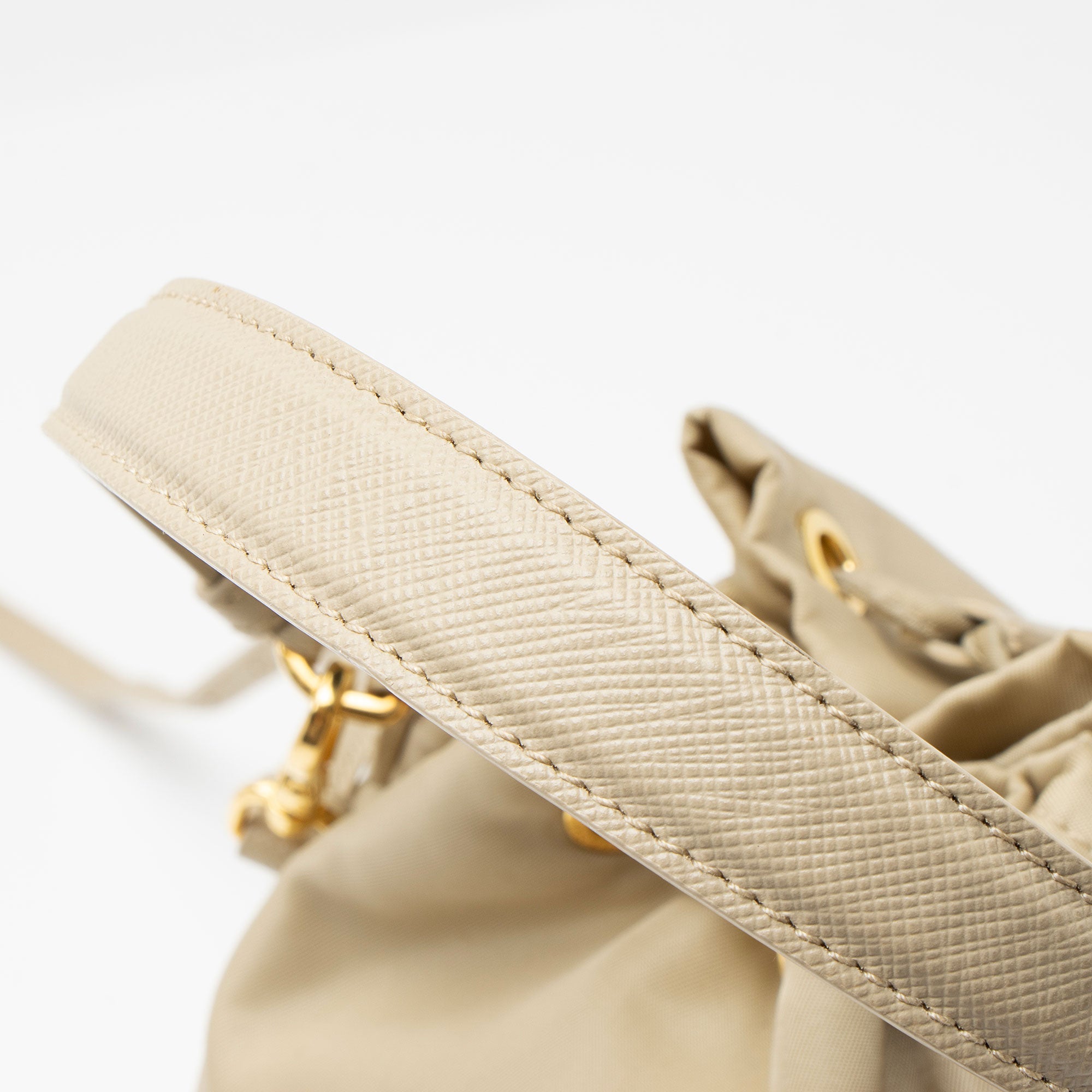 Prada Re-Nylon Duet Drawstring Bucket Bag