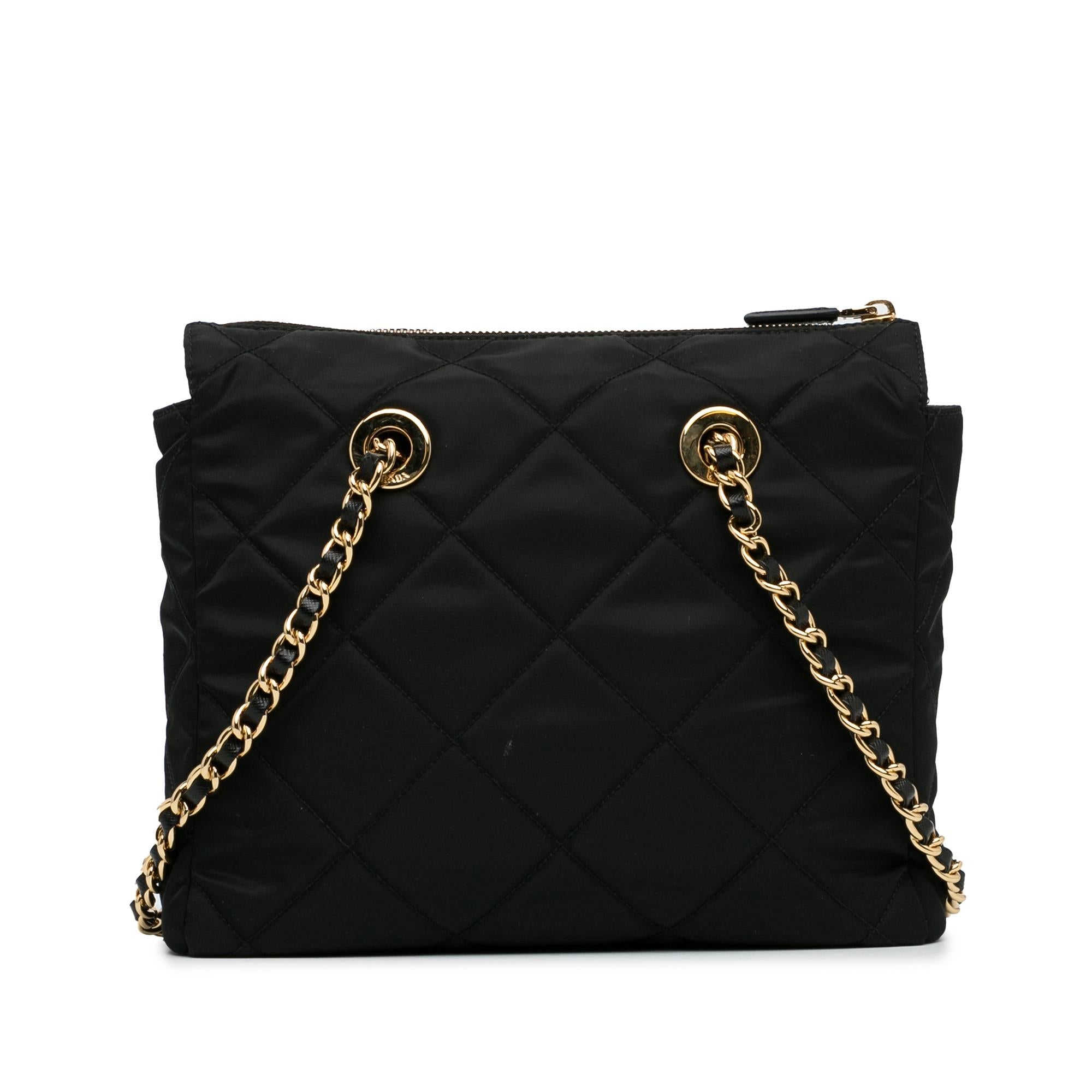 Prada Re-Nylon Re-Edition 1995 Chaine Shoulder Bag (SHG-UjeRfW)