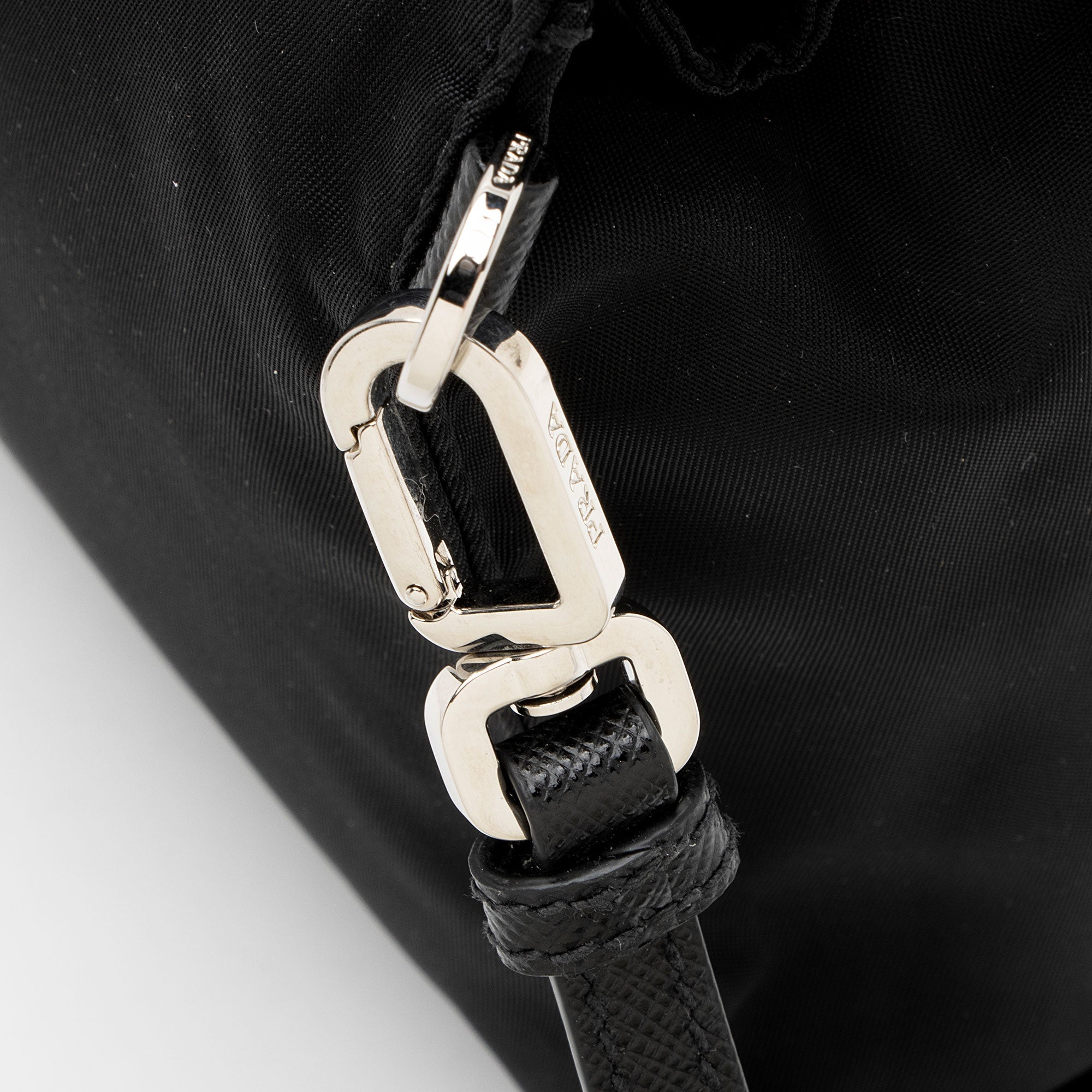Prada Re-Nylon Saffiano Wristlet