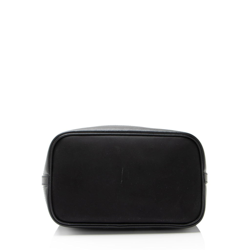 Prada Re-Nylon Top Handle Mini Bucket Bag