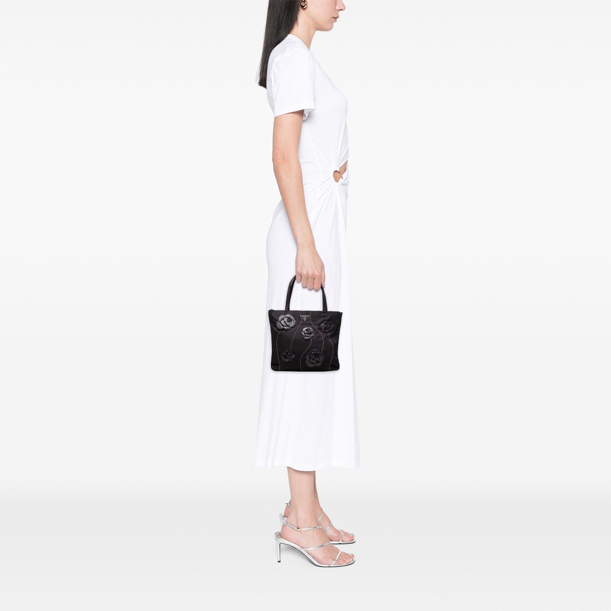Prada Rosette Tessuto Tote