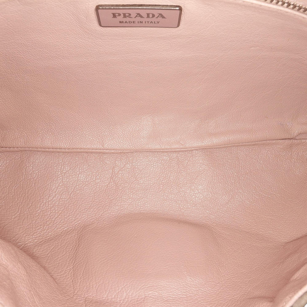 Prada Royal Calf Pushlock Shoulder Bag