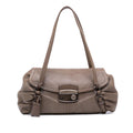Prada Royal Calf Pushlock Shoulder Bag