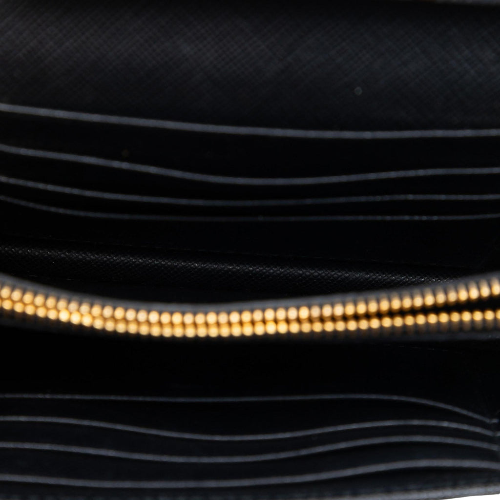 Prada Saffiano Arcade Wallet On Chain