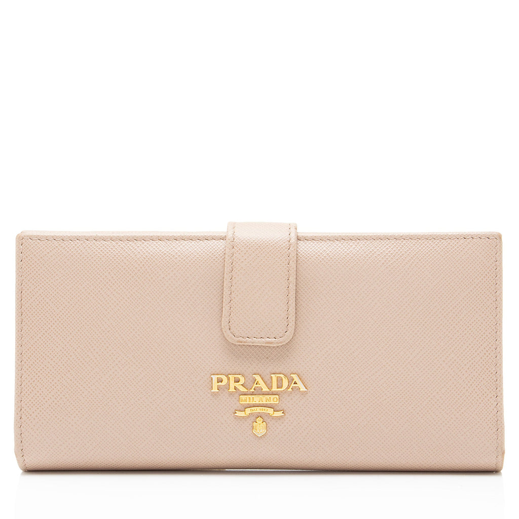 Prada Saffiano Bifold Large Wallet