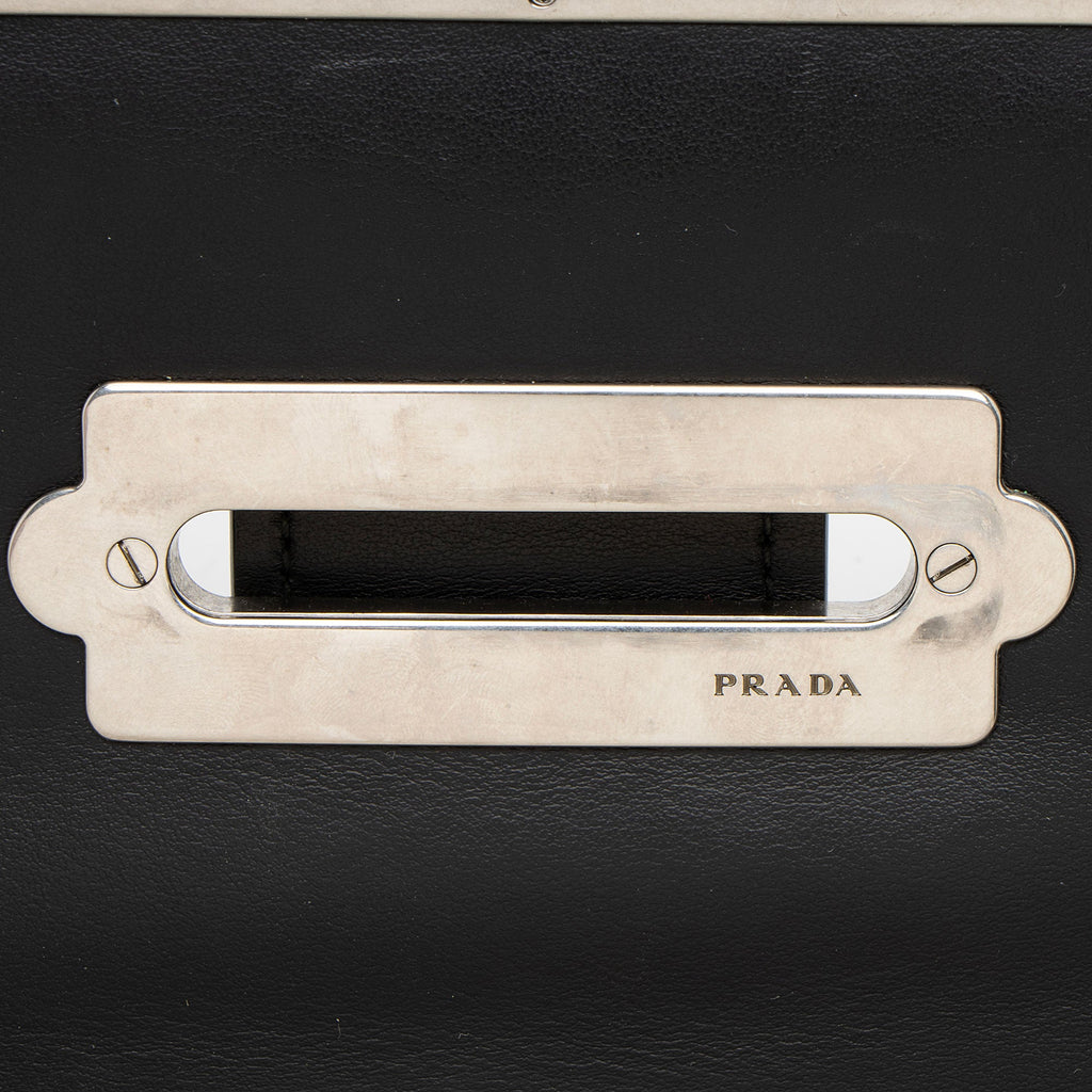 Prada Saffiano Calfskin Studded Cahier Crossbody (SHF-Cf2bbw)