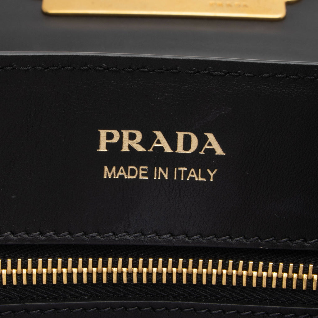 Prada Calfskin Cahier Top Handle (SHF-1Td68q)