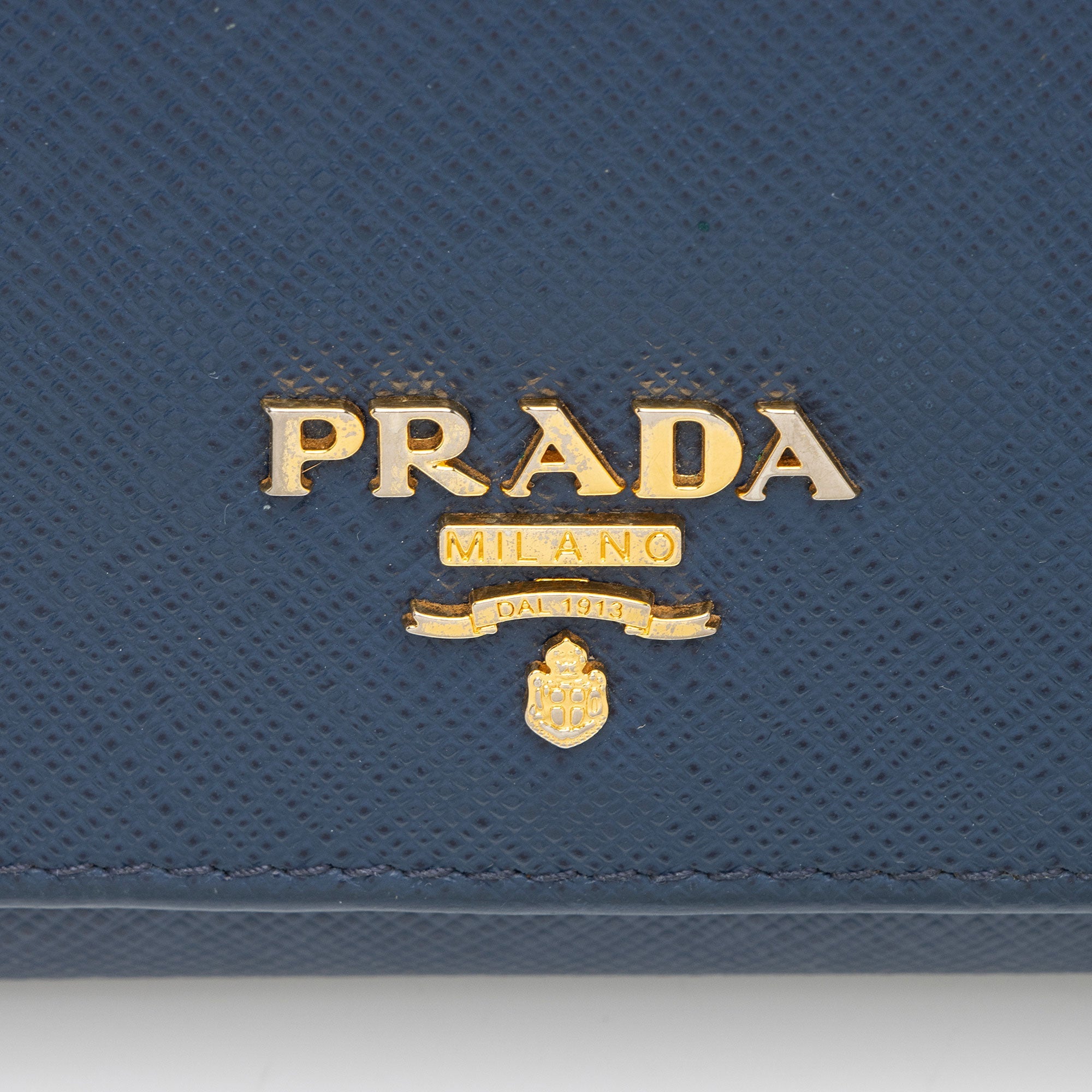 Prada Saffiano Continental Wallet